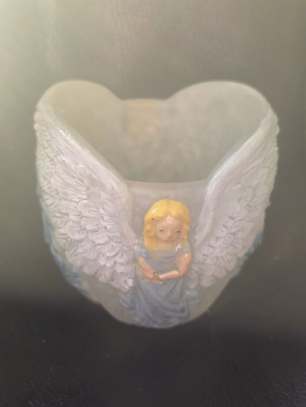 Resin Angel Planter Perfect For Christmas Handpainted